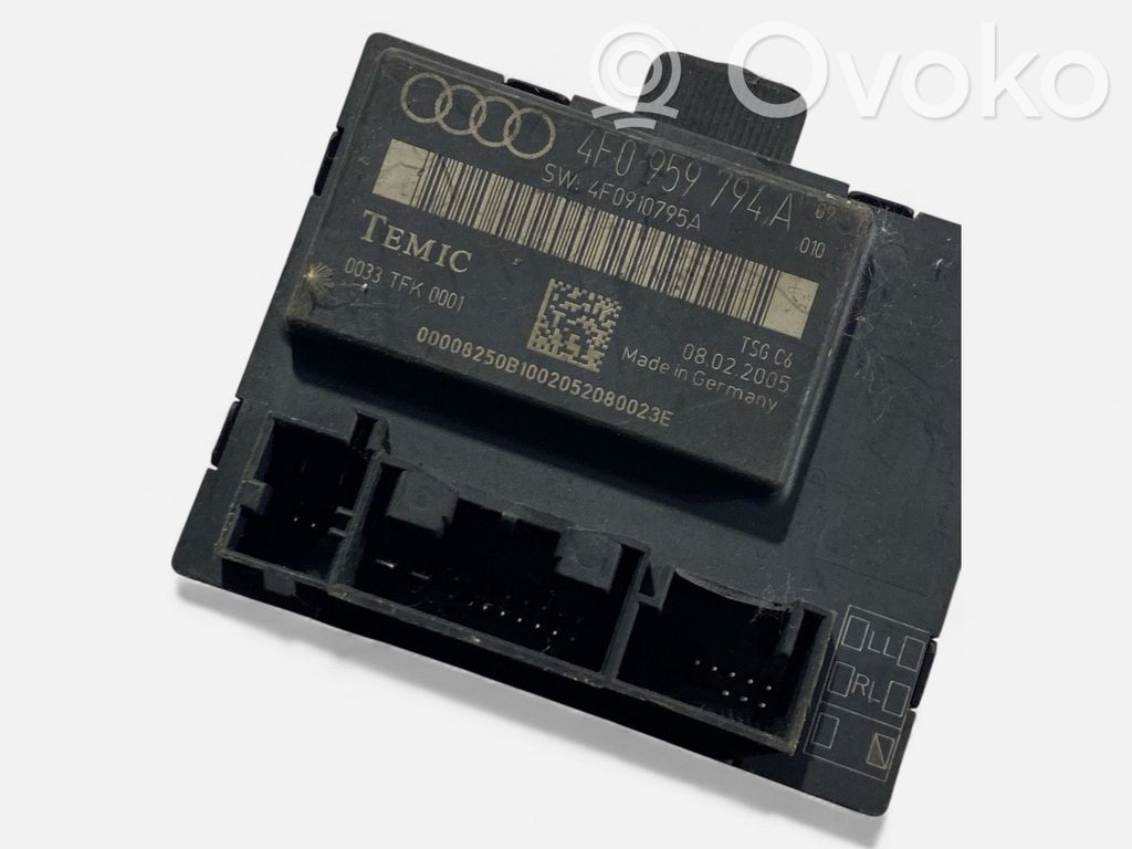 Door control unit/module   4F0959794A,4F0910795A,08022005