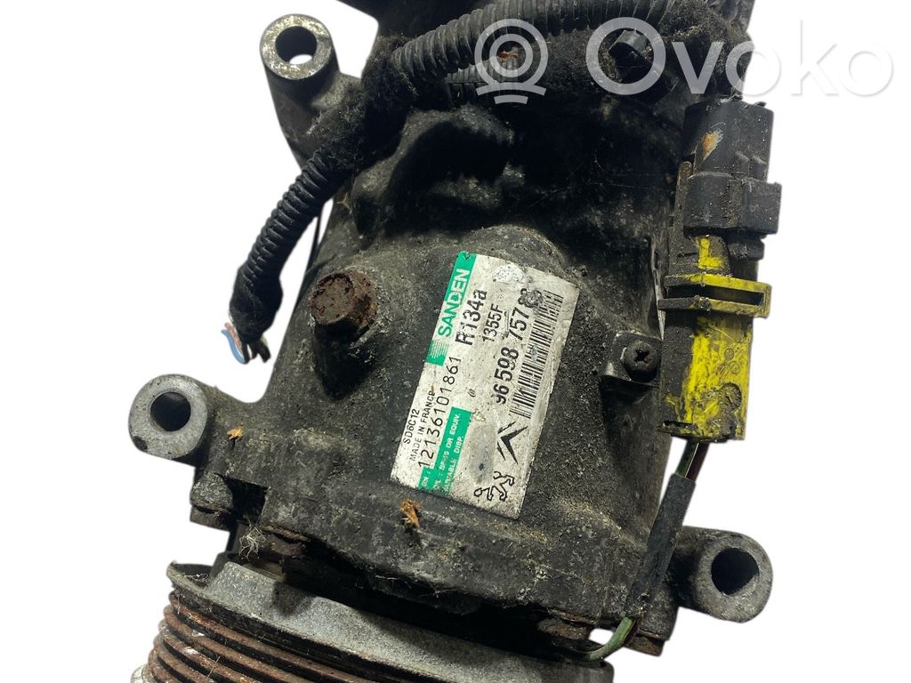 Peugeot 307 Air conditioning (A/C) compressor (pump) 