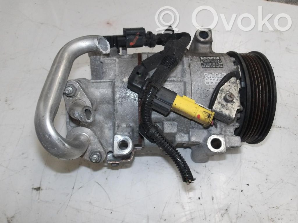 Peugeot 2008 II Air conditioning (A/C) compressor (pump) 