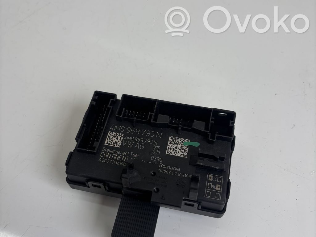 Audi E-tron GT Door control unit/module 