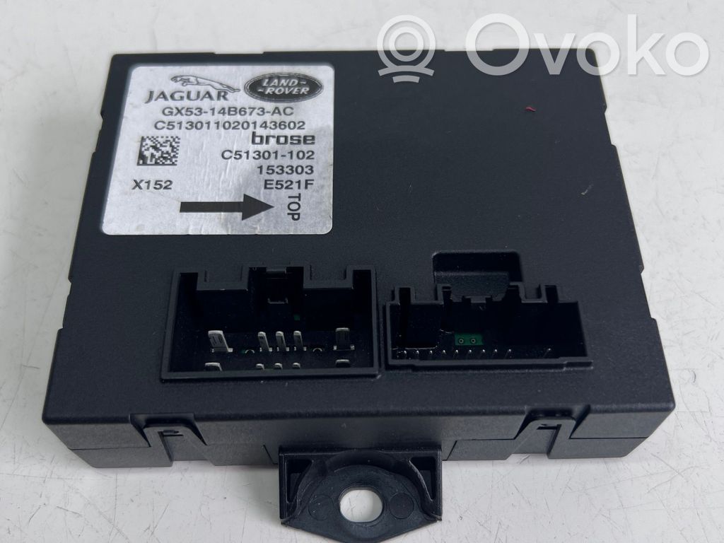 Jaguar F-Type Tailgate/trunk control unit/module 
