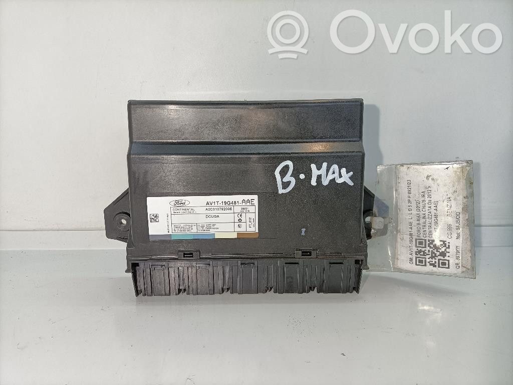 Ford B-MAX Door central lock control unit/module 