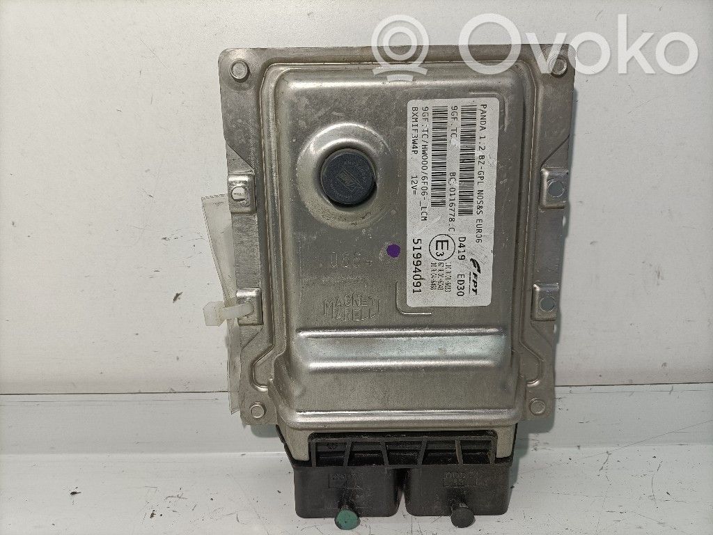 Fiat Panda III Engine control unit/module 