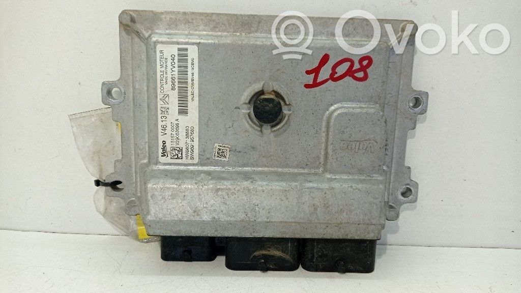 Peugeot 108 Sterownik / Moduł ECU 