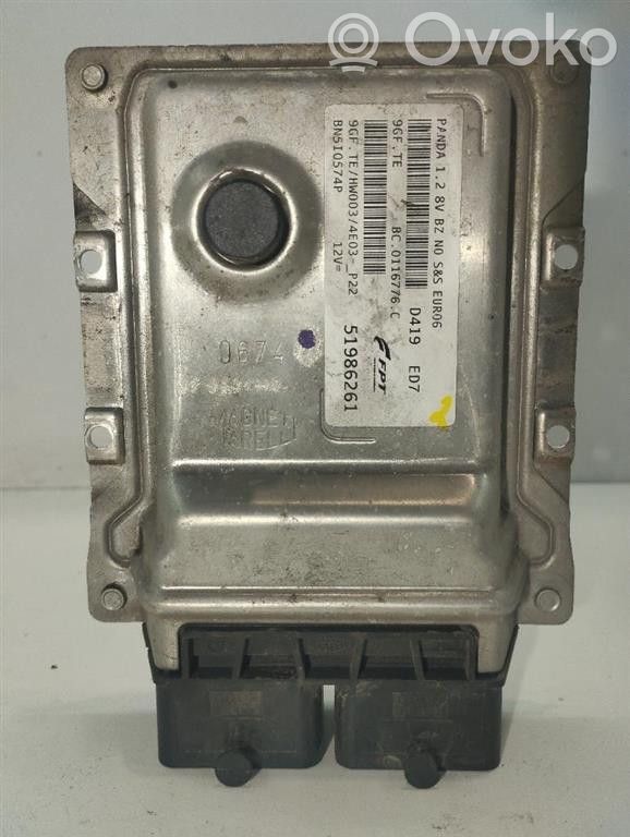 Fiat Panda III Engine control unit/module 