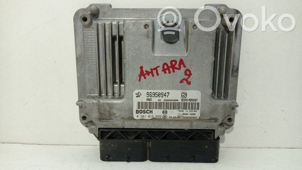 Opel Antara Engine control unit/module 