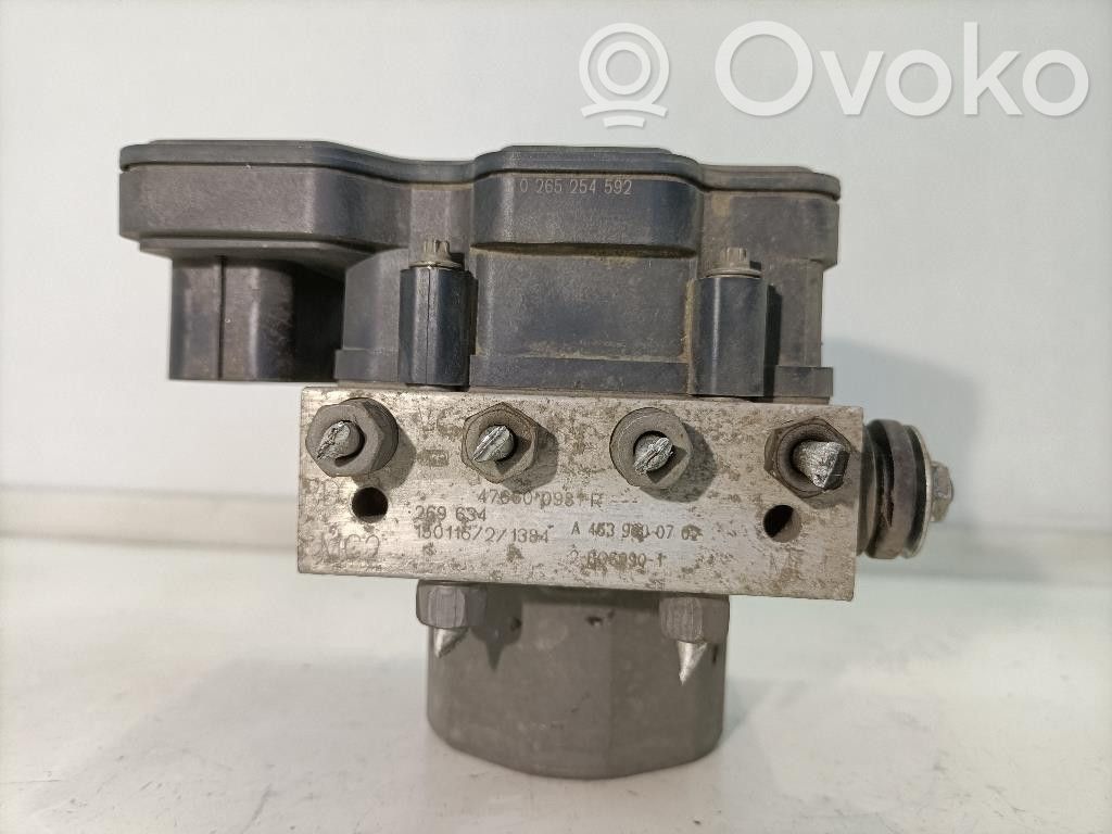 Unidad de control/módulo del ABS   H4DA4