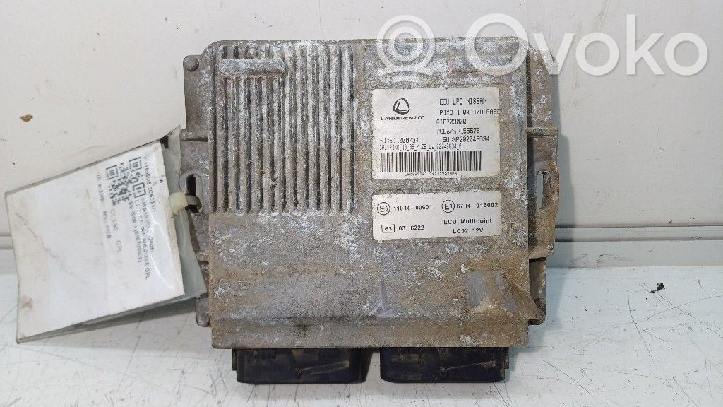 Nissan Pixo LP gas control unit module 