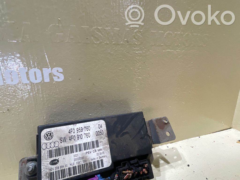 Audi A6 S6 C6 4F Modul comandă scaune 
