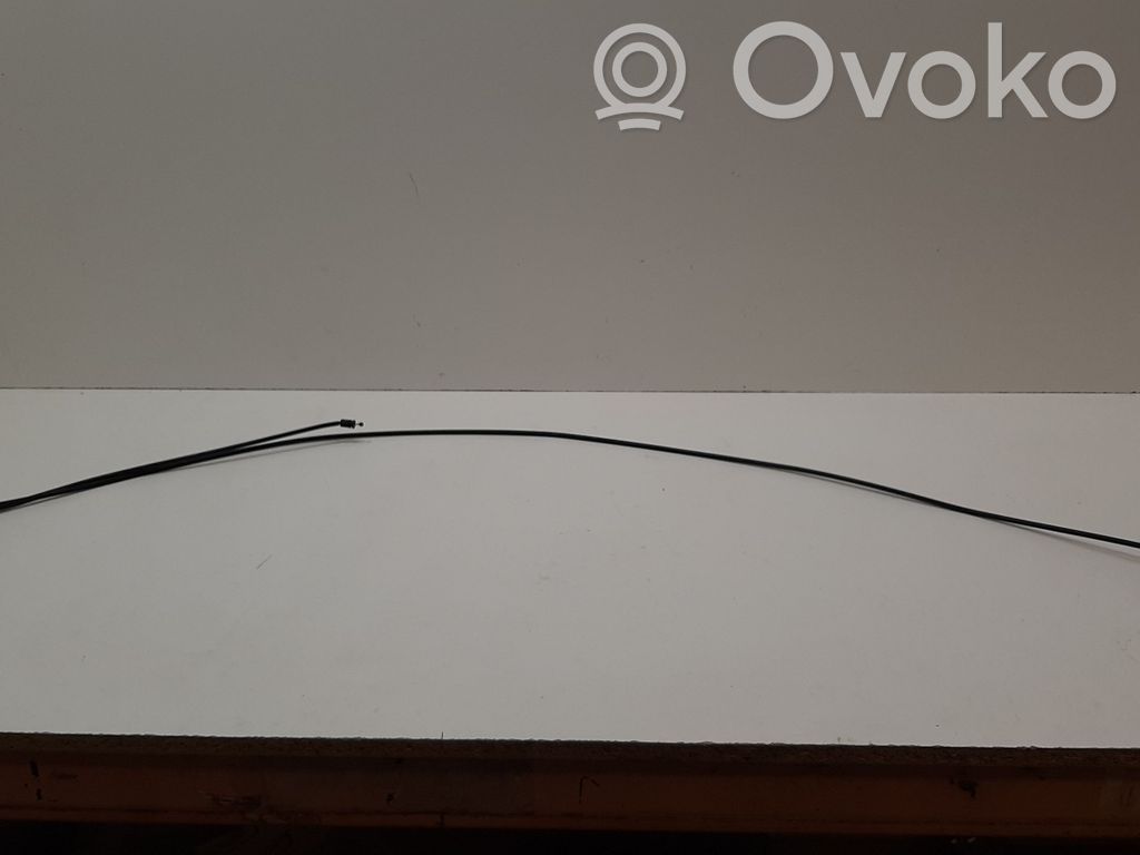 BMW 5 E60 E61 Engine bonnet/hood lock release cable 