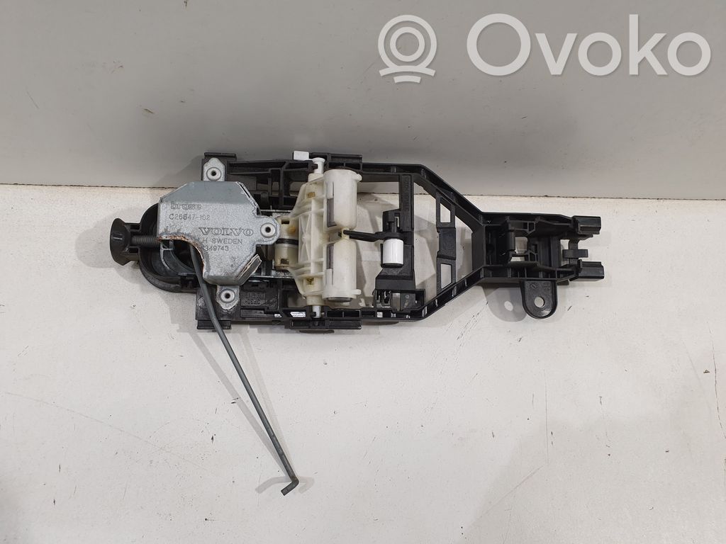 Volvo XC90 Klamka/wspornik zewnętrzny drzwi przednich 