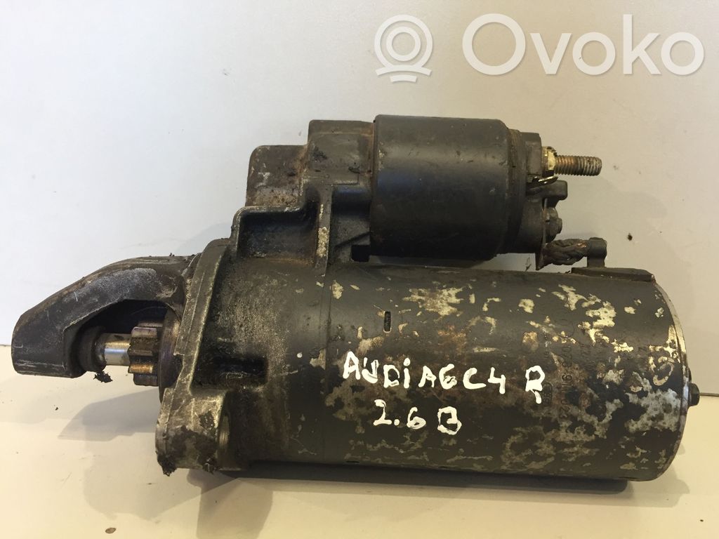 Audi A6 S6 C4 4A Motor de arranque 