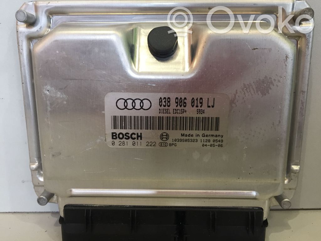 Audi A4 S4 B6 8E 8H Unidad de control/módulo del motor 
