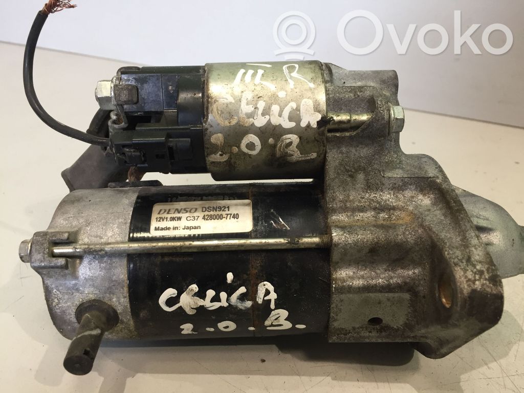 Toyota Celica T230 Motor de arranque 
