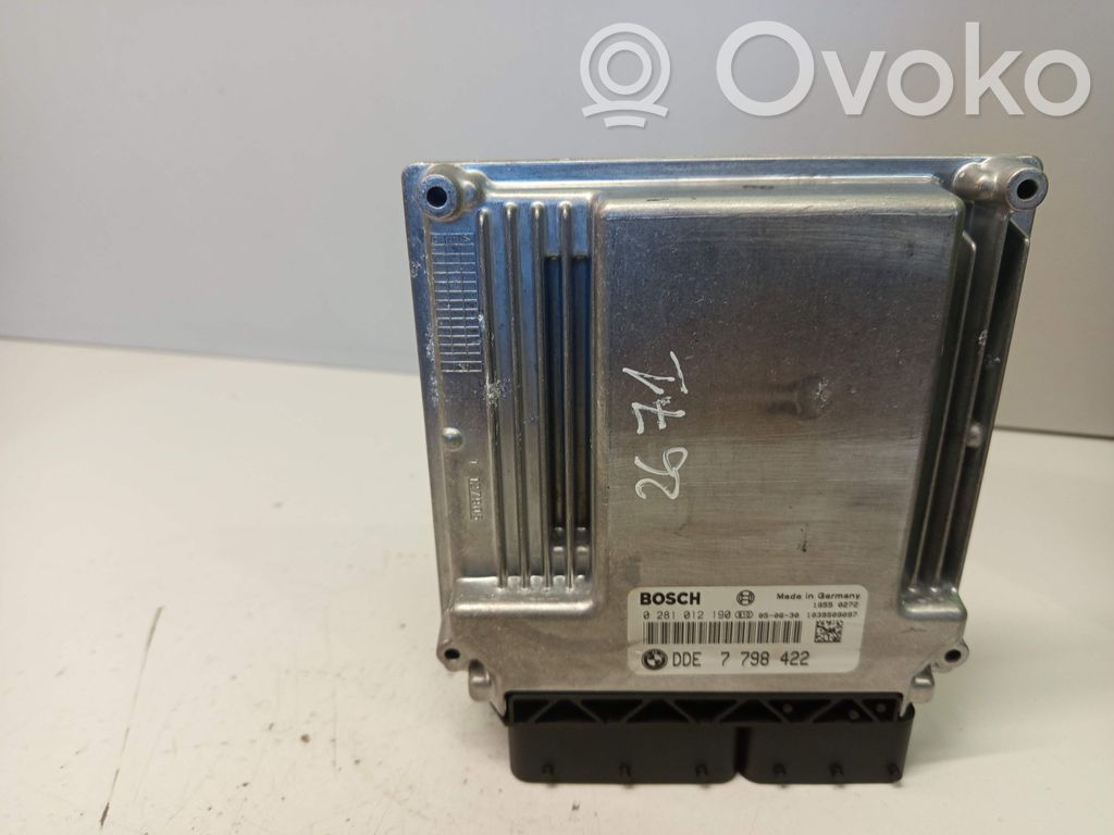 BMW 5 E60 E61 Engine control unit/module 