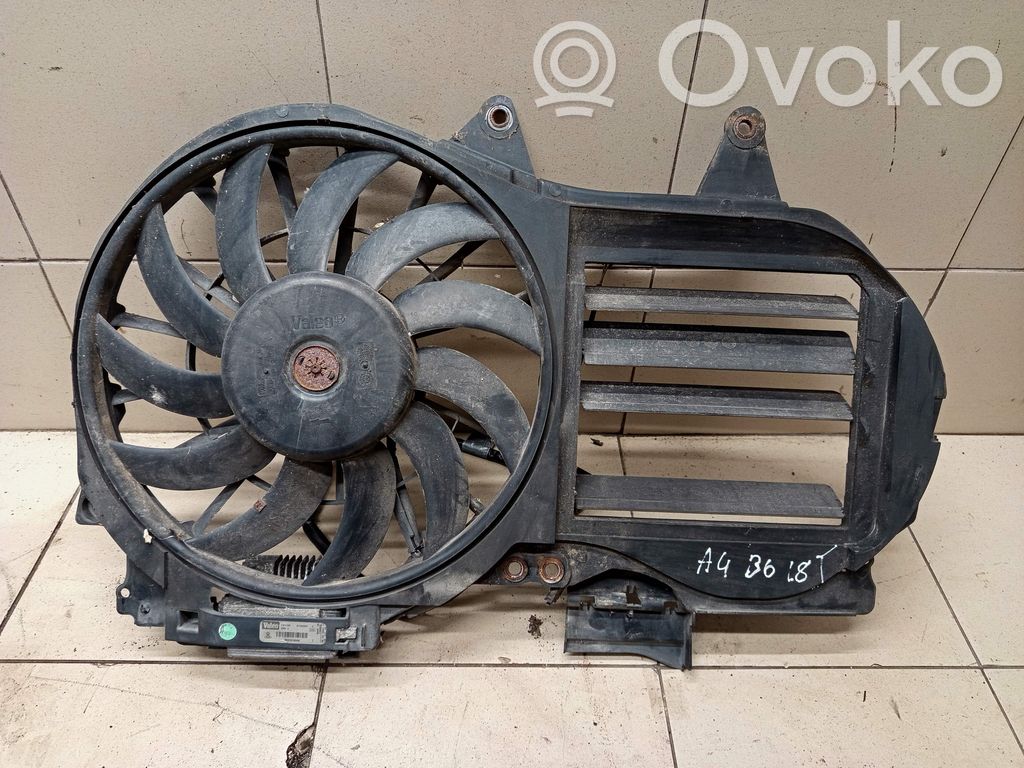 Audi A4 S4 B6 8E 8H Elektryczny wentylator chłodnicy 