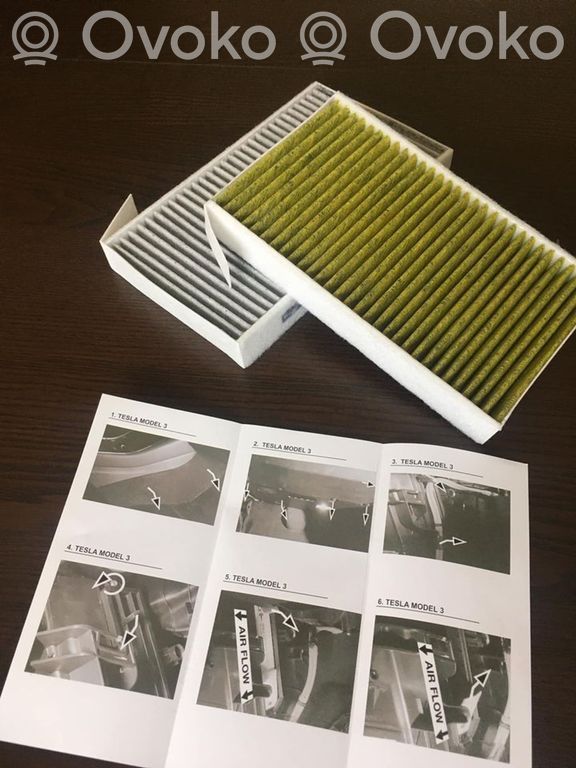 Tesla Model 3 Cabin air micro filter set 