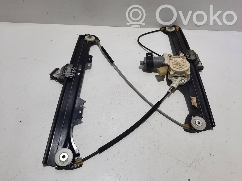 BMW 5 E60 E61 Regulador de puerta delantera con motor 