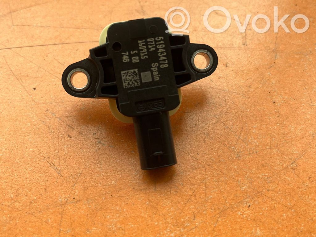 Fiat 500X Gaisa spilvenu trieciensensors 