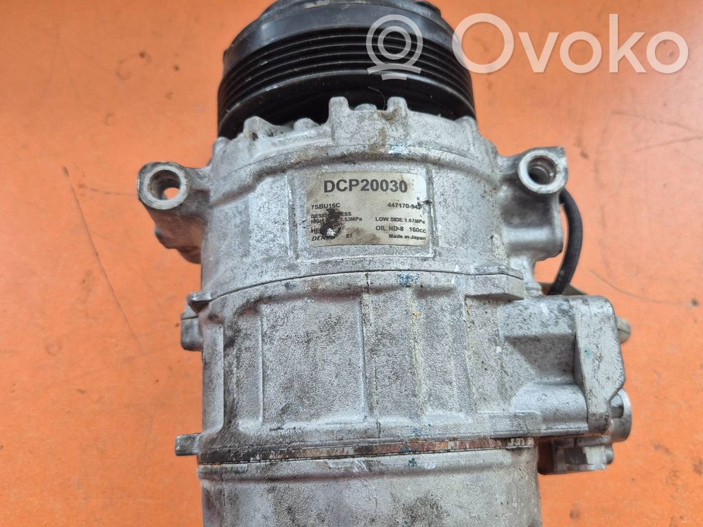 Ilmastointilaitteen kompressorin pumppu (A/C)   7SBU16C,DCP20030,7SBU16C