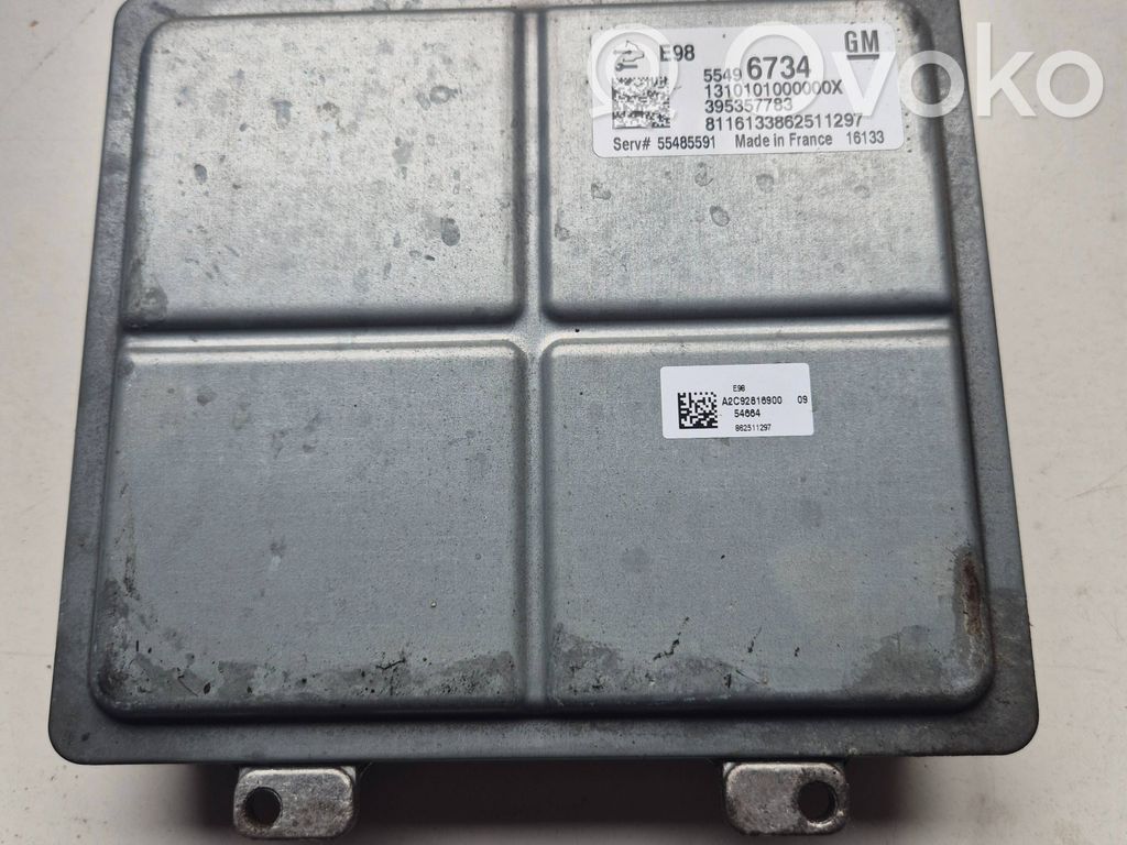 Opel Astra K Engine control unit/module 