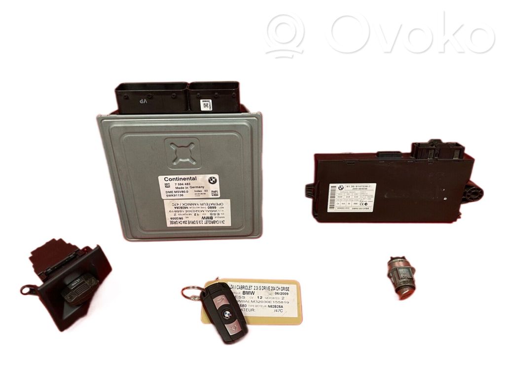 BMW Z4 E89 Engine ECU kit and lock set 