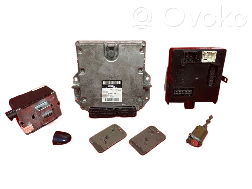 Renault Vel Satis Engine ECU kit and lock set 