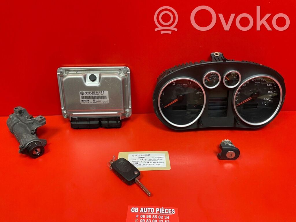 Engine ECU kit and lock set   0281010220,045906019G,8Z0920900M