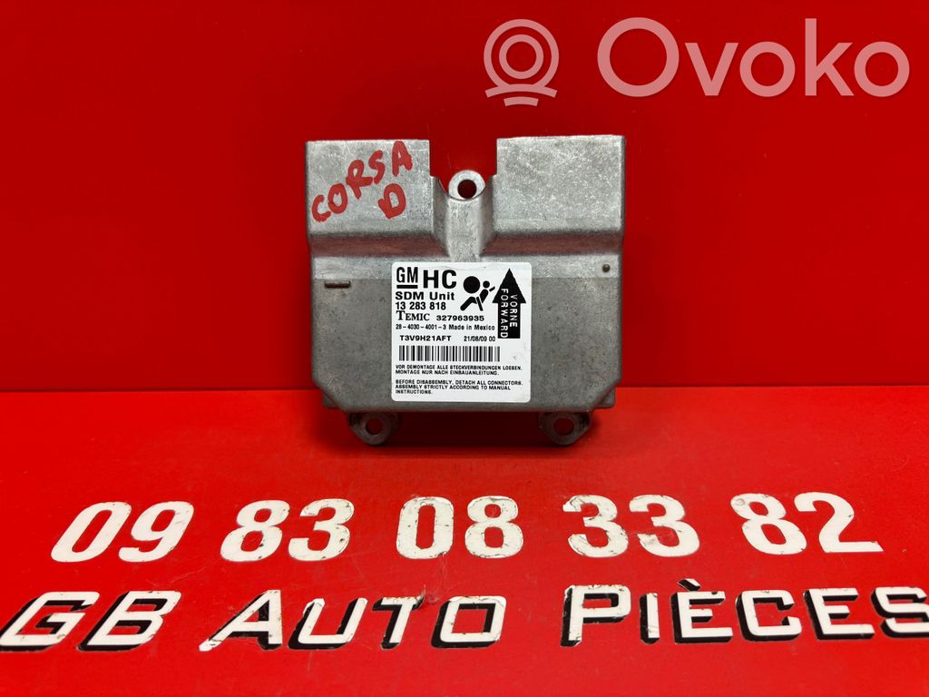 Opel Corsa D Unitate/modul de comandă airbaguri 