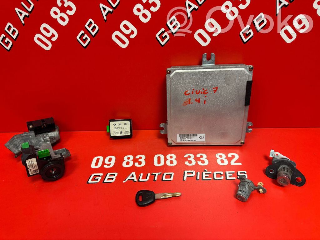 Honda Civic Engine ECU kit and lock set 