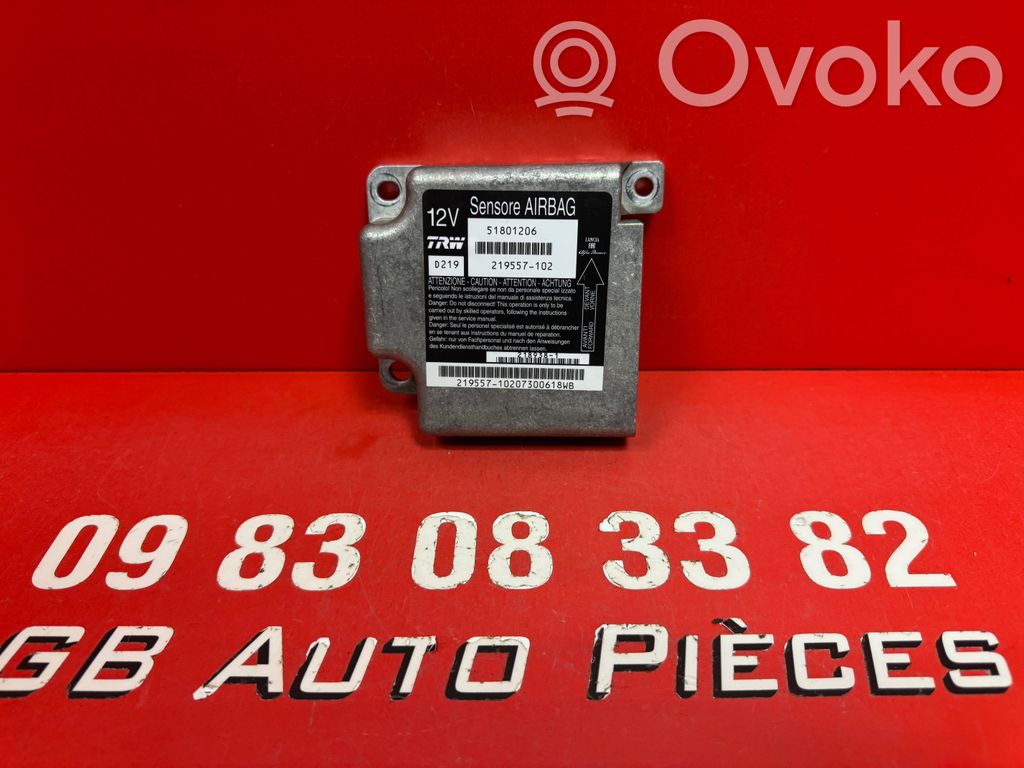 Lancia Musa Unidad de control/módulo del Airbag 