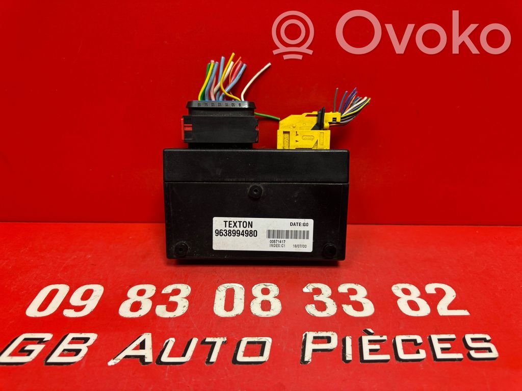 Peugeot 206 CC Otras unidades de control/módulos 