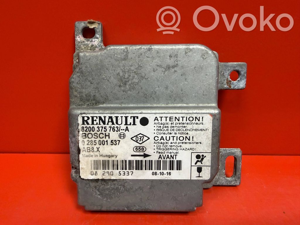 Renault Clio II Unidad de control/módulo del Airbag 
