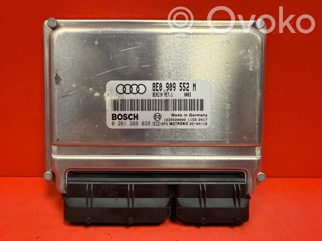 Audi A4 S4 B6 8E 8H Engine control unit/module 