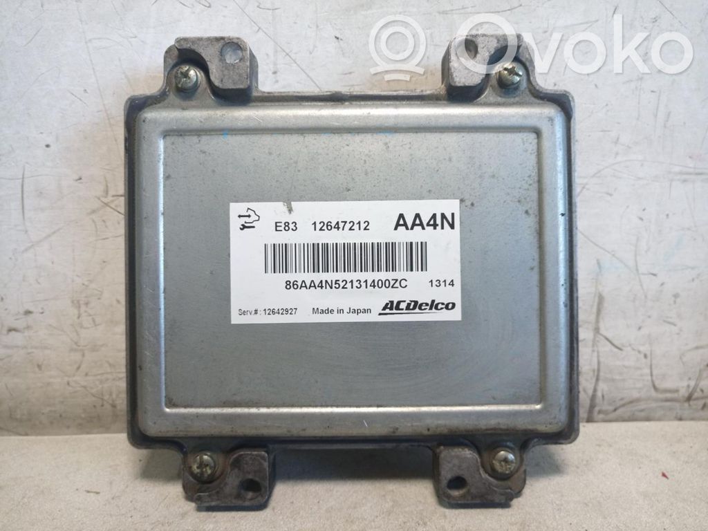 Opel Meriva B Unidad de control/módulo ECU del motor 