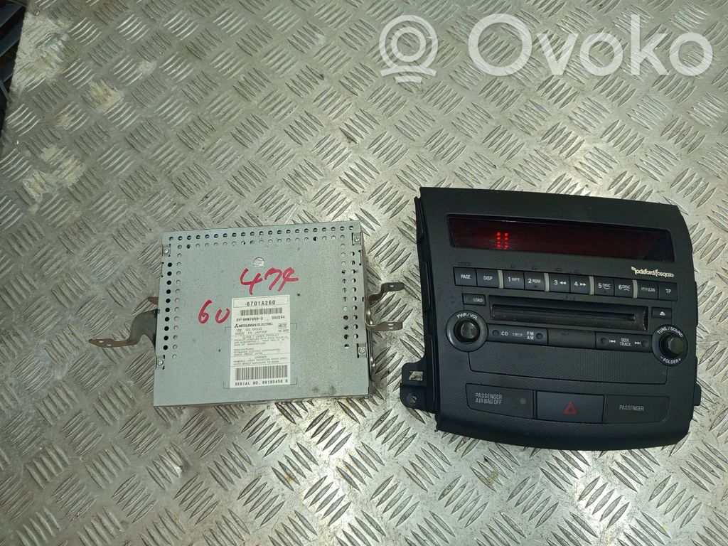 Mitsubishi Outlander Unidad delantera de radio/CD/DVD/GPS 