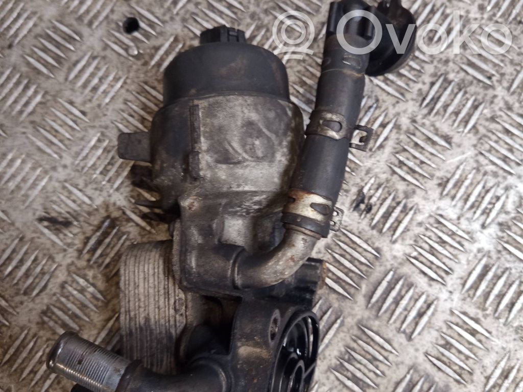 Oil filter mounting bracket