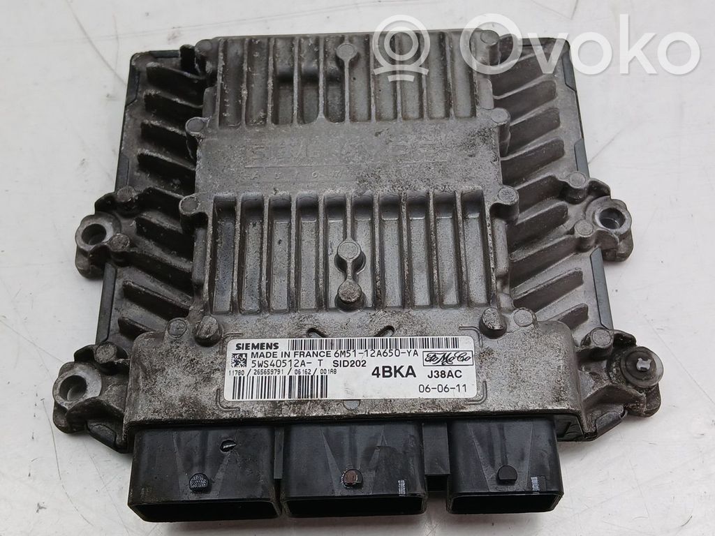 Engine control unit/module   6M5112A650YA
