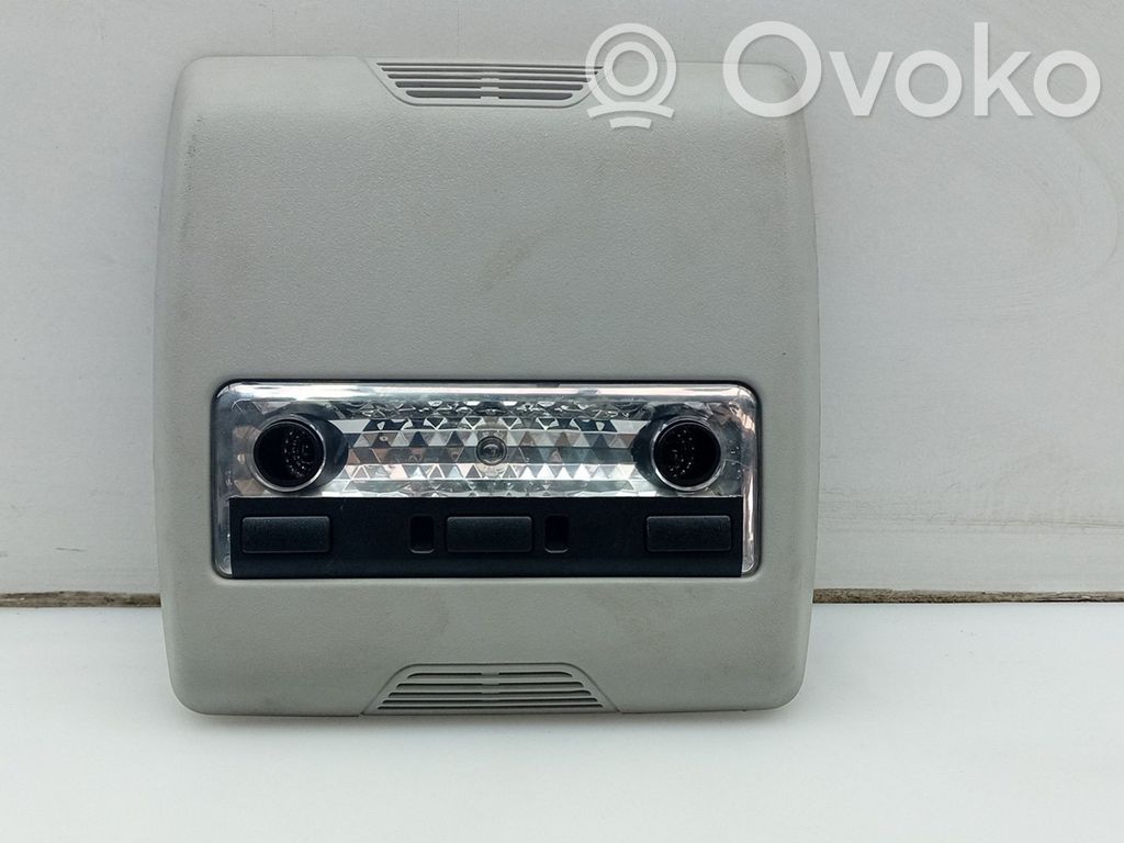 Headlining lighting console trim