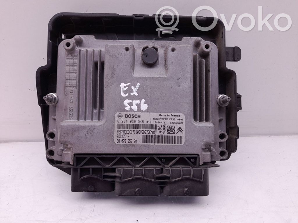Engine control unit/module   9807885980,281030546