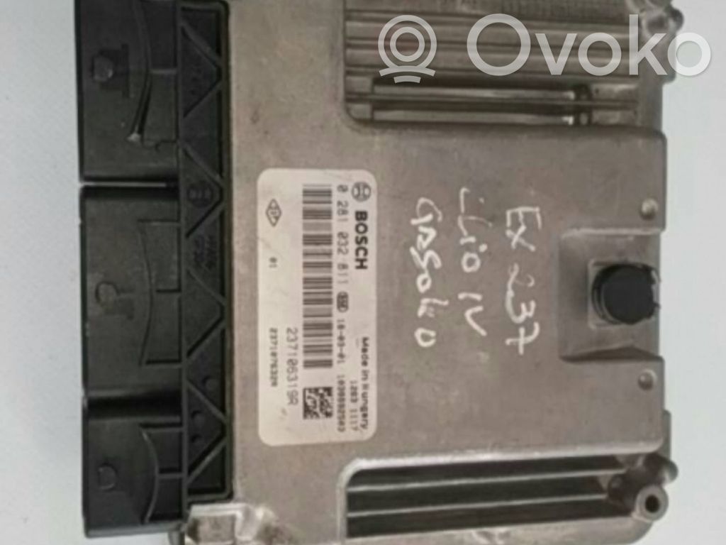 Engine control unit/module   237106319R,237107632R,BOSCH0281032811