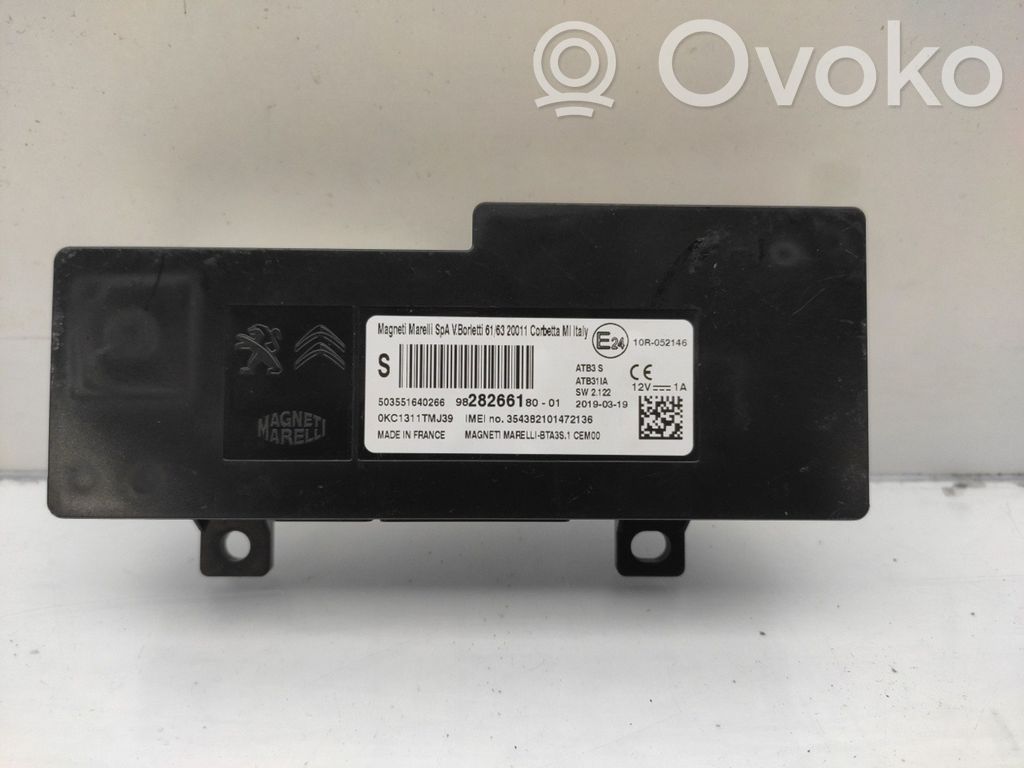 Peugeot 308 Module unité de contrôle Bluetooth 