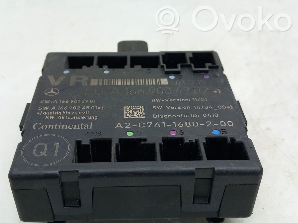 Mercedes-Benz A W176 Module confort