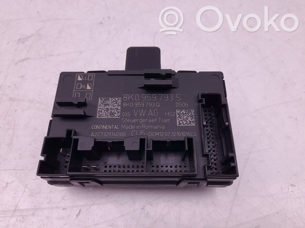 Audi A4 S4 B8 8K Moduł / Sterownik komfortu 