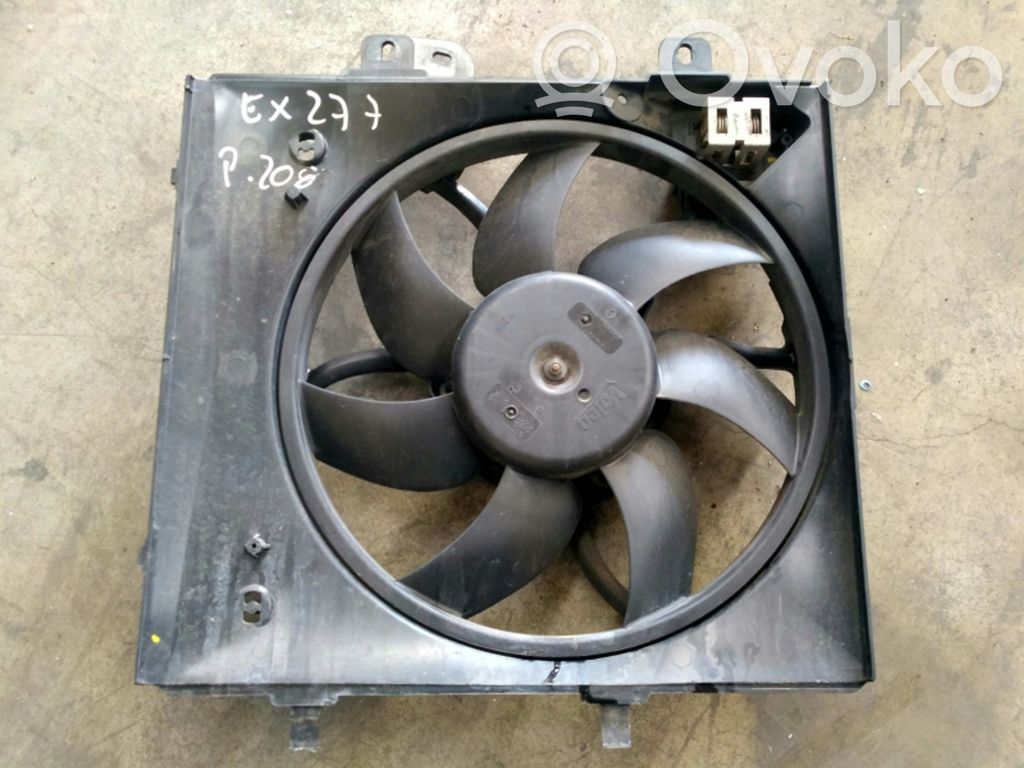 Peugeot 208 I Ventilatore di raffreddamento elettrico del radiatore