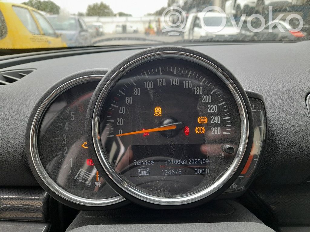 Mini Clubman F54 Geschwindigkeitsmesser Cockpit