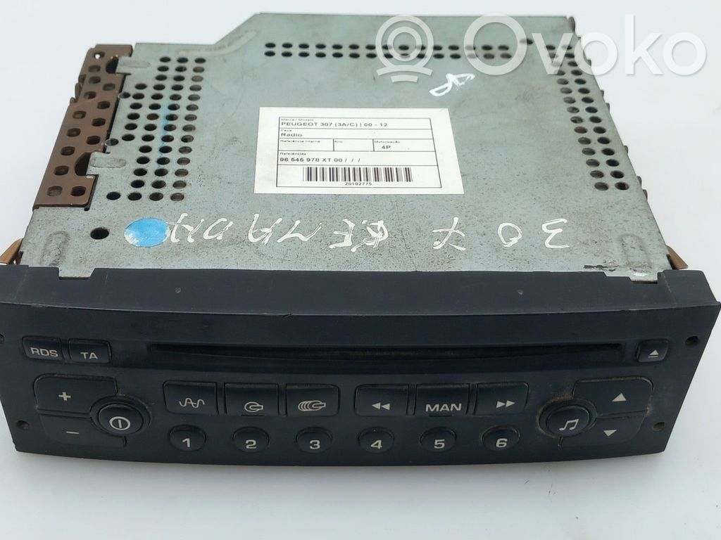 Radio / CD-Player / DVD-Player / Navigation   96545978XT00