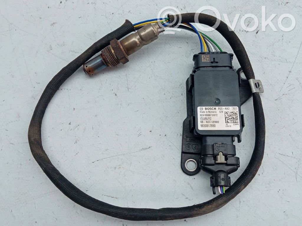 Citroen C4 III e-C4 Sensore della sonda Lambda