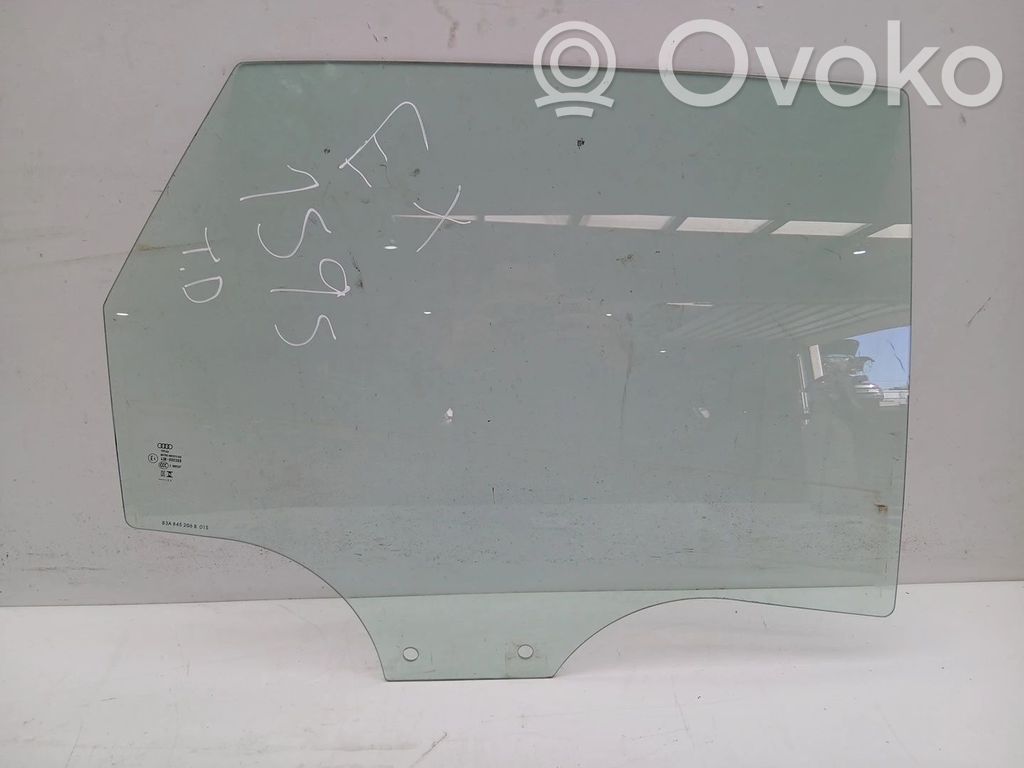 Audi Q3 F3 Vetro del finestrino della portiera posteriore