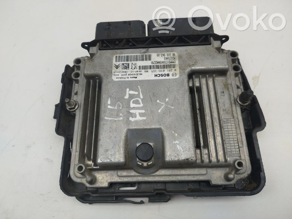 Peugeot 2008 I Sterownik / Moduł ECU 